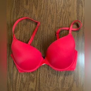 NWOT PINK where everywhere push-up bra
